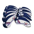 thumbnail image 1 of 10x Golf Club Head Cover Golf Iron Covers Golf Wedges Kopfbedeckung para ejercicio al, 1 of 9