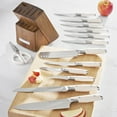thumbnail image 2 of The Pioneer Woman 14-Piece Knife Block Set, Linen, 2 of 17