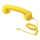 thumbnail image 2 of Auricular de teléfono retro con cable y volumen ajustable Amarillo, 2 of 8