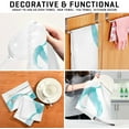 thumbnail image 7 of GZHJMY Blue Watercolor Mermaid Tail Kitchen Towels Set of 6 Dishcloths Hand Towels Tea Towels Ultra Absorbent for Cleaning Washing Drying Dishes Tableware 28'' x 18'', 7 of 7