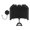 Set of 4, variant on Portable Microphone Isolation Booth For Microphones Reduces Background Noise In Any