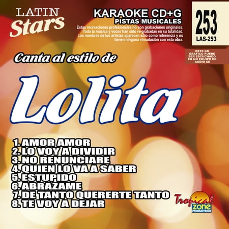 Karaoke Latin Stars 253 Lolita