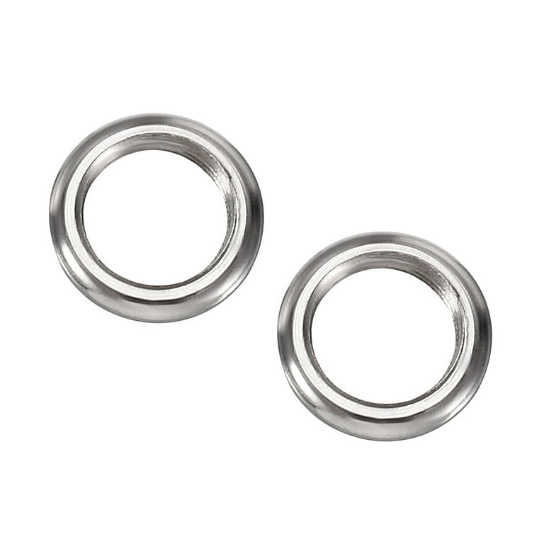 <JAM > Uxcell Jam Nut Lock Fasteners Metal Ring for Lamp Threaded