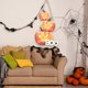 thumbnail image 3 of Decoración de puerta delantera de Halloween, letrero de calabaza de madera, cosecha, decoración de puerta de pared colgante de otoño, 3 of 5