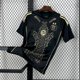 thumbnail image 1 of Traje De Entrenamiento Negro De Argelia Para La Temporada 24-25, Uniforme Clásico De Fútbol De Verano, Camiseta De Manga CortaXXL, 1 of 2