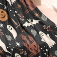 thumbnail image 4 of Autumn Halloween Scene Pattern Blanket,Comfortable Soft Lamb Wool Throw Blanket,All Season,Warm Lightweight Blankets for Sofa Bed Couch Living Room Chair,50"x60", 4 of 4