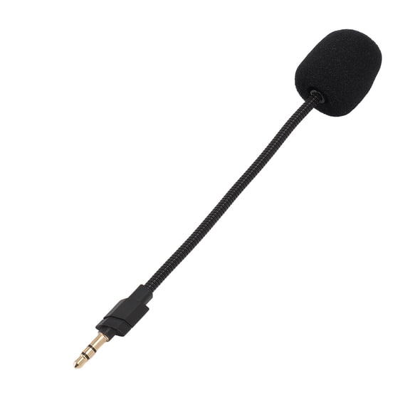 Replacement Gaming Headset Microphone Boom 3.5mm Aux Noise Reduction Clear Voice Mic for Logitech G733 Wireless Headphones