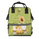 thumbnail image 1 of Disketp Sunflower Gnomes Mochila de Pañales de Gran Capacidad con Múltiples Bolsillos, Mochila de Viaje Multifuncional para Bebé, Unisex, Moderna y Resistente, 1 of 6