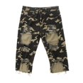 thumbnail image 2 of Pantalones De Cintura Alta Causal De Mujer Pantalones Agrietados De Estiramiento Desgastado Macarena Jeans rasgados de mujer, 2 of 8