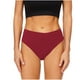 thumbnail image 2 of Puntoco Ropa interior breve para mujer, moda para mujer, color sólido, cintura alta, bikini para la menstruación, traje de baño, bragas para la menstruación, 2 of 5