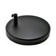 thumbnail image 1 of Base de lámpara de escritorio redonda de 7,5'', base de metal para lámpara de mesa de arquitecto con brazo oscilante. Negro, 1 of 9