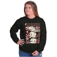 thumbnail image 5 of Betty Boop A Wink And A Giggle Women Crewneck Sweatshirt Brisco Brands S, 5 of 6