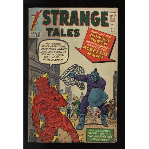 Strange Tales #111 VG/FN 5.0 2nd Appearance Doctor Strange!! Comic Book
