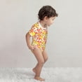 thumbnail image 4 of Yiaed Snake Print Infant Climbing Short Sleeve Onesie One-Piece Baby Bodysuit Clothes 0-12 Months -12 Months, 4 of 6