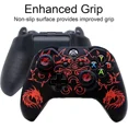 thumbnail image 3 of Controller Skin for Xbox One, BRHE Anti-Slip Silicone Cover Protector Case Accessories Set for Microsoft Xbox 1 Wireless/Wired Gamepad Joystick with 2 Thumb Grips Caps, 3 of 6