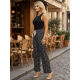 thumbnail image 4 of Pants Mujer Corte Ancho Unitalla Diseño Moderno y Fresco para Verano, 4 of 5