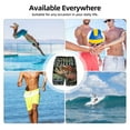 thumbnail image 6 of Fotbe bass water fishing Men’s Swim Trunks Quick Dry Swim Shorts Board Shorts with Mesh Lining-3X-Large, 6 of 6