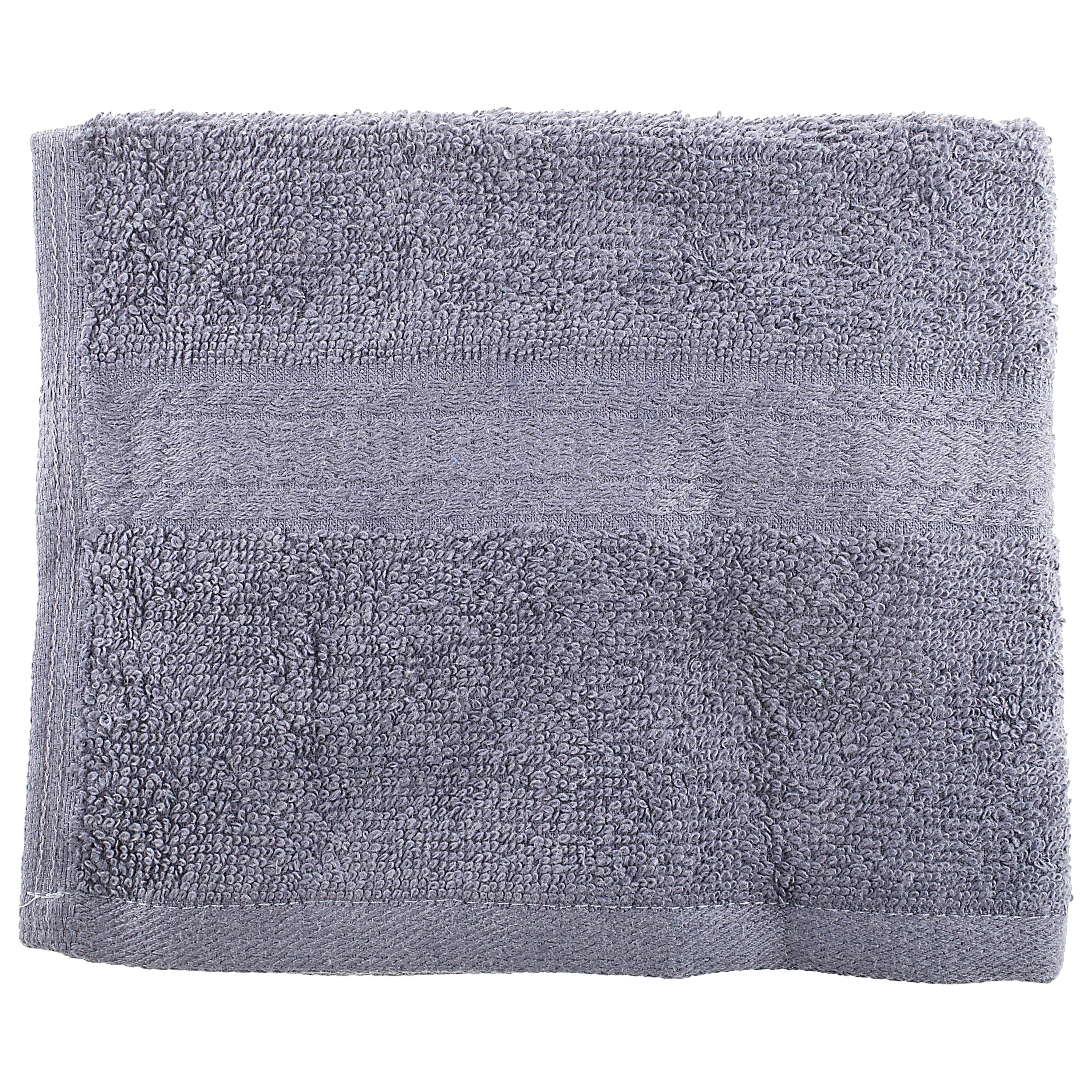 Mainstays Basic Solid Hand Towel, Navy