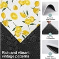 thumbnail image 3 of Yellow Lemon Fruit Flowers White Pattern Kitchen Rugs Sets Of 3,Kitchen Runner Rugs Non Skid Washable,Decorative Kitchen Floor Mats for Kitchen,Sink,Laundry,17"x30"+ 17"x47" + 17"x59", 3 of 6