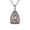 OX, variant on Men's Chinese Zodiac Pendant Necklace Stainless Steel Retro Jewelry with Chain for Birthday Anniversary Rat