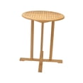 thumbnail image 3 of Grade-A Teak Wood 36" Round Bar Table, 3 of 3