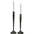 thumbnail image 2 of Renwil Bollington 2 Piece Candle Holder Set in Black, 2 of 2