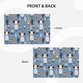 thumbnail image 4 of Placemats Set of 4 / 6, Llamas And Cactus Placemats for Dining Table Indoor/Outdoors Heat Resistant Washable Placemats 18" x 12", 4 of 8