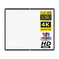 thumbnail image 1 of 4:3 Projector Screen 84 120 150 Inch HD Foldable Portable Anti-Crease Projection Movies For Home,Party, Office, Classroom ,Wrinkle-Free, 1 of 5