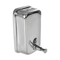 UPKOCH Bathroom Use Wall Soap Dispenser Stainless Steel 1Set
