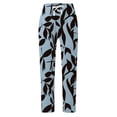 thumbnail image 3 of WILLBEST Pantalones Casuales para Mujer, Cómodos, Sueltos, de Cintura Alta, para Playa, Ligeros, Transpirables, de Talla Grande, de Verano, para Uso Diario. Mediana, 3 of 4