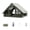Green 6.3AB, variant on PAKICETUS 6-8 Person Blow Up Inflatable Tent w / Stove Jack, Waterproof Camping Shelter
