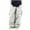 White, variant on Kids Pants Solid Color Girls Cargo Pant Children's Sports Straight Pants Medium and Large Childs Casual Wide-Leg Paratrooper Loose Trousers