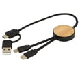 thumbnail image 1 of Chechia Bamboo Details 5 in 1 Charging Cable, 1 of 3