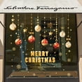 thumbnail image 5 of 1 Set Stickers Christmas Window Decals Christmas Wall Decals Home Decor Colorful Ball Stickers Holiday Window Cling Window, 5 of 5
