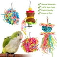 thumbnail image 2 of Youkk Wood Easy To Install Bird Parrot Shredding Toys Set Safe And Reliable Option For All Birds Widely multicolored 1Set, 2 of 6