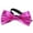 Hot Pink, variant on Mens Adjustable Bow Tie for Banquet and Formal Events Classic English Style Neckwear