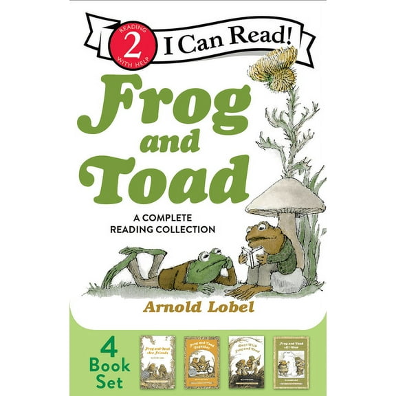 I Can Read Level 2 Frog and Toad: A Complete Reading Collection: A Box Set of All 4 Books from the Classic Animal Friendship and Adventure (Paperback)