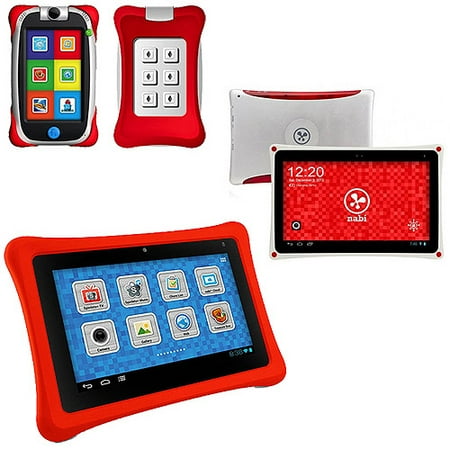 NABI Touchscreen Kids Tablet PC with Optional Bundle