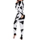 thumbnail image 3 of Mono Estampado Botones Funcional Botones Flip-On Pijama Adulto Botones Funcional, 3 of 5