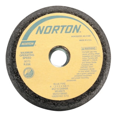 

Bluefire Snagging Cup Wheel 6 Dia 2 Thick 5/8 Arbor 16 Grit