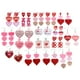 thumbnail image 1 of Colección de San Valentín Pendientes de acrílico con corazón brillante y bloques de color Pendientes colgantes Joyas para las orejas de mujer Pendientes de plástico, 1 of 5