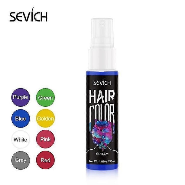 Temporary Hair Color Spray Fashion Hair Dye Colour Wash Out Halloween Party Costume 8 Color Hair Styling