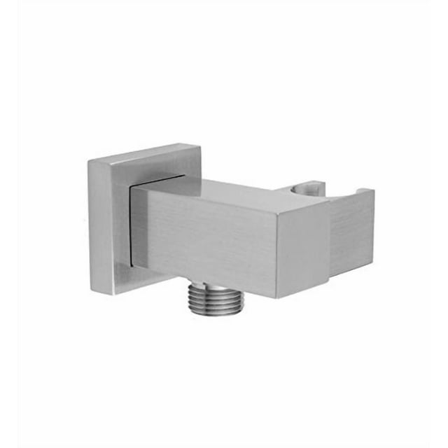 Jaclo 8757-SN Cubix Swiv Support Mural avec Alimentation en Eau, Nickel Satiné
