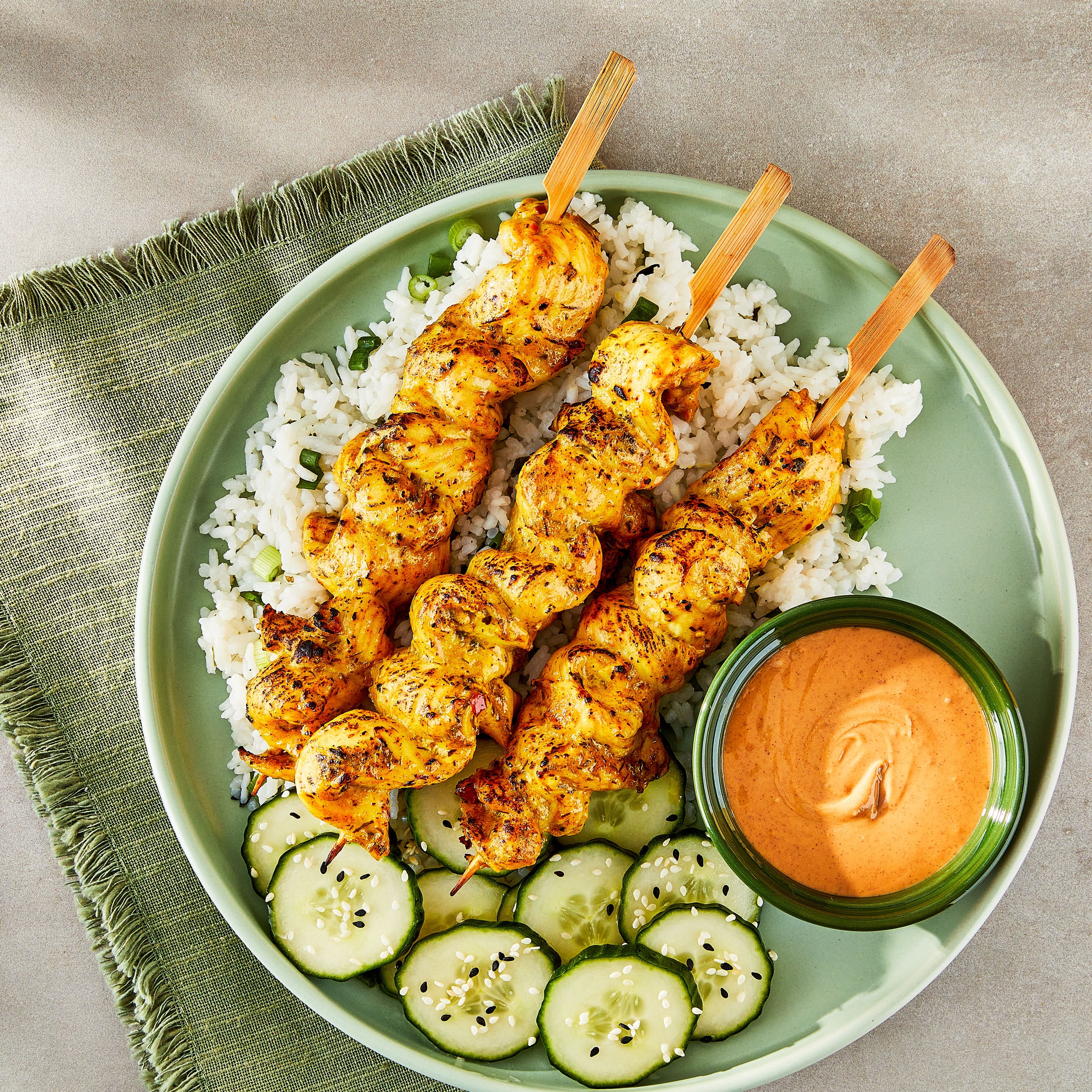 Marketside No Peanut Chicken Satay Breast Strips, 14 oz (Refrigerated)