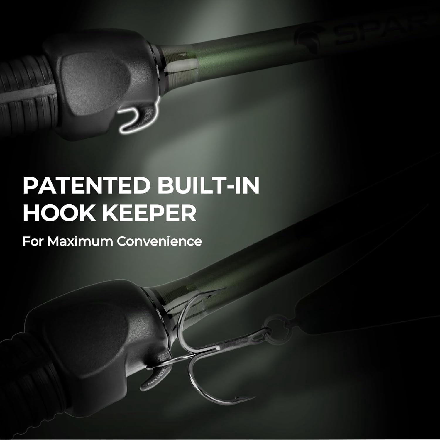 KastKing Twin-Tip Spinning Fishing Rod and Reel Combo,Spin-6'8'' Ml-2000 Reel, KastFlex IM6 Graphite Blanks, 2-Piece Rods with Extra Tip-Spartacus II