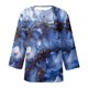 thumbnail image 4 of Elegante blusa casual con manga 3/4 y botones para mujer OAVQHLG3B Store lin121212, 4 of 5