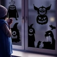 thumbnail image 2 of DUILE Halloween Large Window Decoration Clings Monster Silhouette Halloween Window Stickers Halloween Window Decals Stickers Halloween Window Gel Clings for Glass Windows Decorations, 2 of 4
