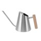 thumbnail image 1 of Watering Can with Long Spout Rustproof Stainless Steel Watering Pot with Wooden Handle for Garden Bonsai Indoor Outdoor Silver, 1 of 5