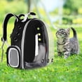 thumbnail image 6 of Transparent Bubble Pet Carrier Backpack, Airline-Approved for Cats and Puppies, Designed for Travel, Hiking, and Outdoor Adventures Black, 6 of 8