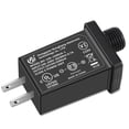 thumbnail image 1 of Adaptador inflable de repuesto para patio, transformador de 1 A, enchufe estadounidense para inflables de Halloween, Navidad, Acción de Gracias, fuente de alimentación clase 2, 120 V CA, 60 Hz para lu, 1 of 5
